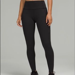 lululemon fast and free black leggings